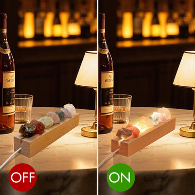 Olivenorma Rainbow Crystal Diffuser Night Light Crystal Lamp - image 4