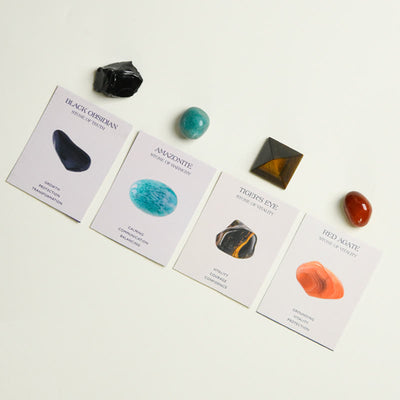 Olivenorma Emotional Healing Chakra Crystal Tower Set - Strength & Courage - image 5