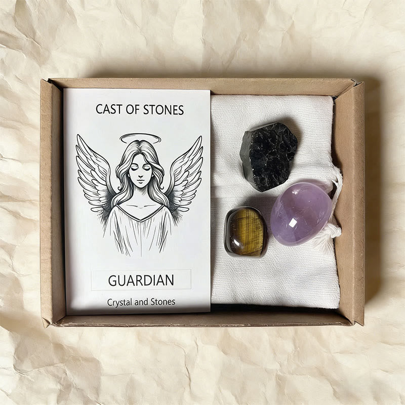 Olivenorma Emotional Energy Natural Stone Christmas Gemstone Decoration - Guardian - image 2