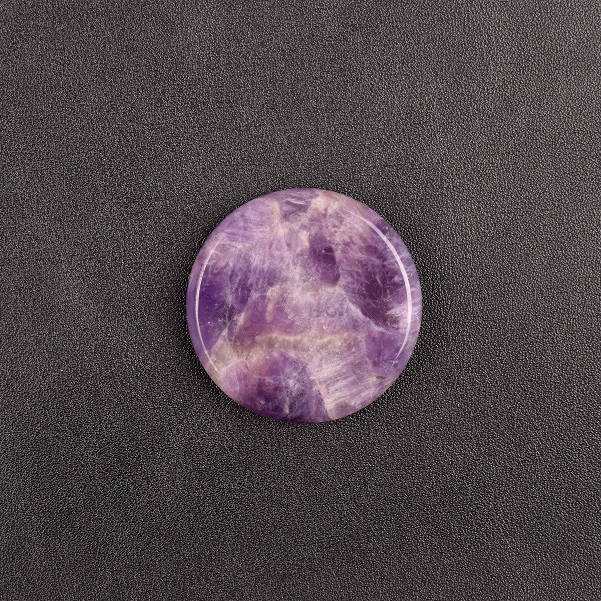 Olivenorma Round Healing Natural Stone Gemstone Decoration - Amethyst - image 7