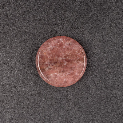 Olivenorma Round Healing Natural Stone Gemstone Decoration - Strawberry Quartz - image 15