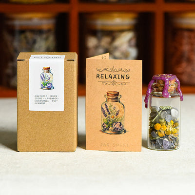 Olivenorma Natural Stone Healing Wish Bottle Gemstone Decoration - RELAXING - image 6