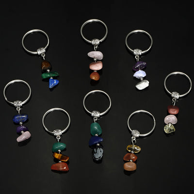 Olivenorma Handmade Natural Stone Healing Keychain - image 18