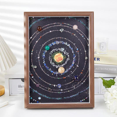 Olivenorma Crystal Frame Art Desktop Decoration - Planet Shine - Trail - image 1