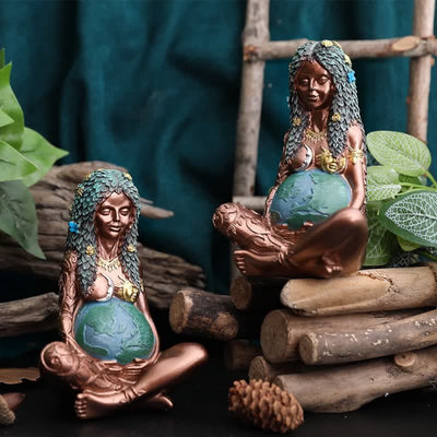 Olivenorma Mother Earth Art Statue Decoration