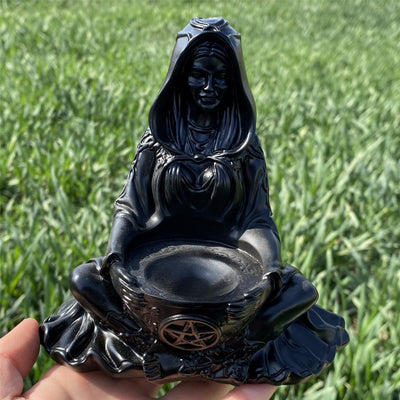 Olivenorma Goddess Mother Earth Resin Gemstone Decoration