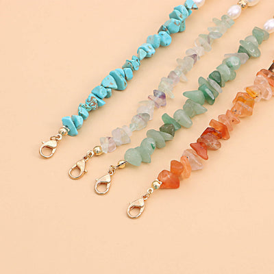Olivenorma Bohemian Pearl Natural Irregular Stone Necklace - image 15