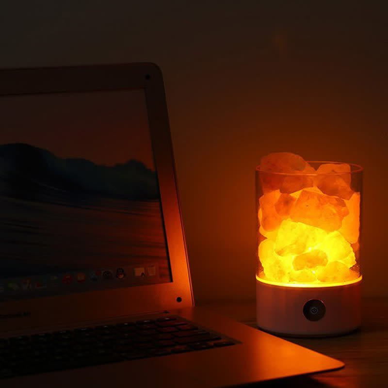 Olivenorma Natural Himalayan Pink Salt Atmosphere Lamp