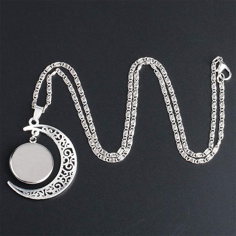 Olivenorma Moon Healing Zodiac Necklace