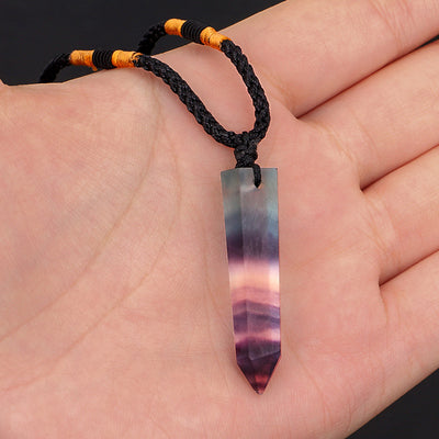 Olivenorma Fluorite Alleviate Anxiety Necklace