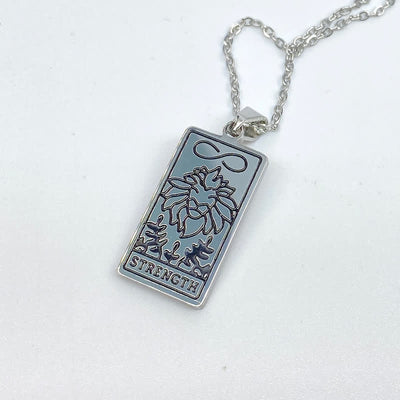 Olivenorma Vintage Tarot Card Fortune Necklace