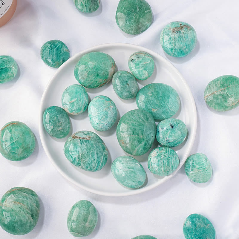 Olivenorma Amazonite Polished Natural Stone