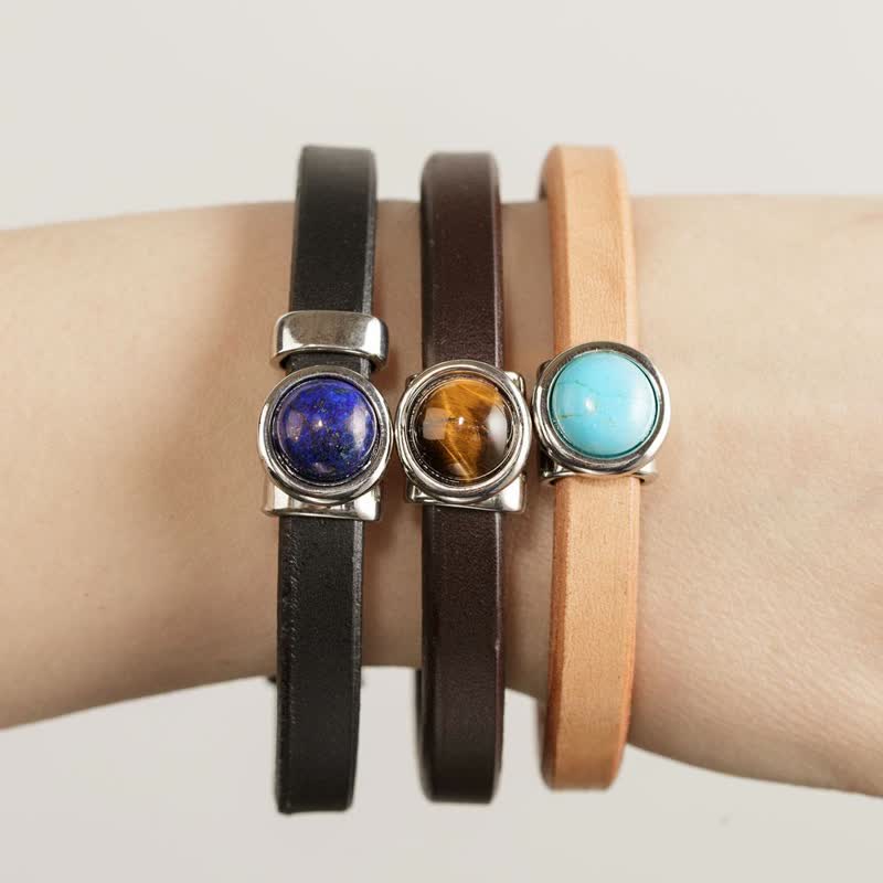 Olivenorma Oracular Leather Bangles