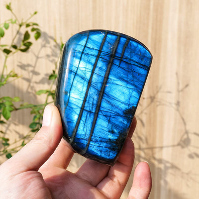 Olivenorma Natural Labradorite Rough Stone Gemstone Decoration