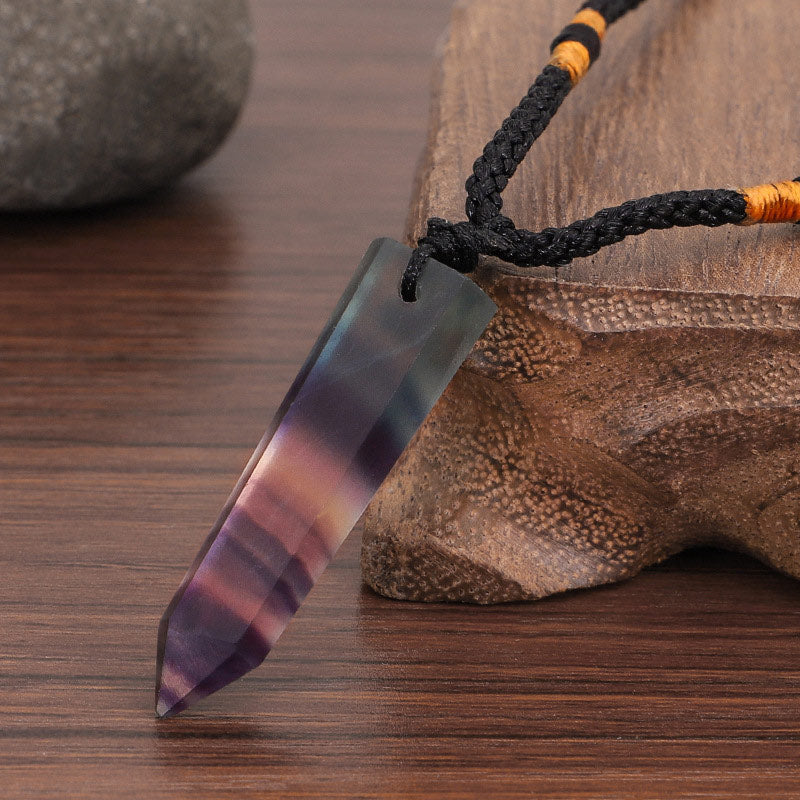 Olivenorma Fluorite Alleviate Anxiety Necklace