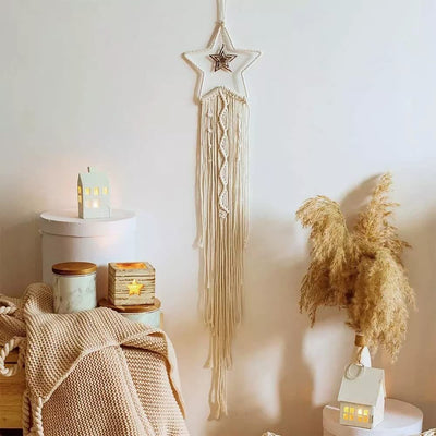 Olivenorma Cotton Rope Tapestry Dream Catcher