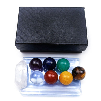 Chakra Rainbow Ball Crystal Set