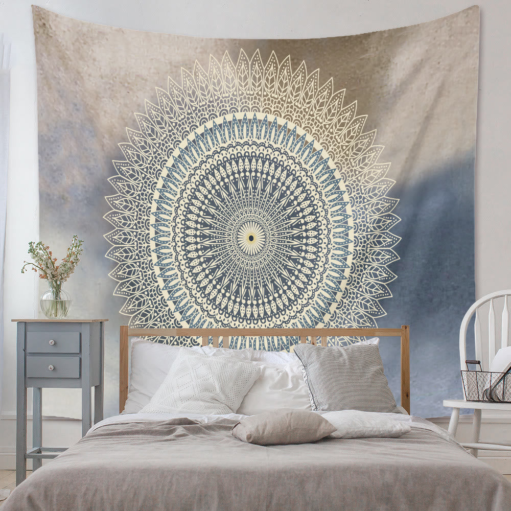 Olivenorma Mandala Flower Wall Hanging Tapestry