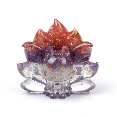 Olivenorma Nine-tailed Fox Gemstone Decoration