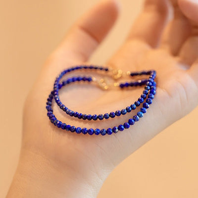 Stone of Wisdom - Lapis Lazuli Gemstone Bracelet