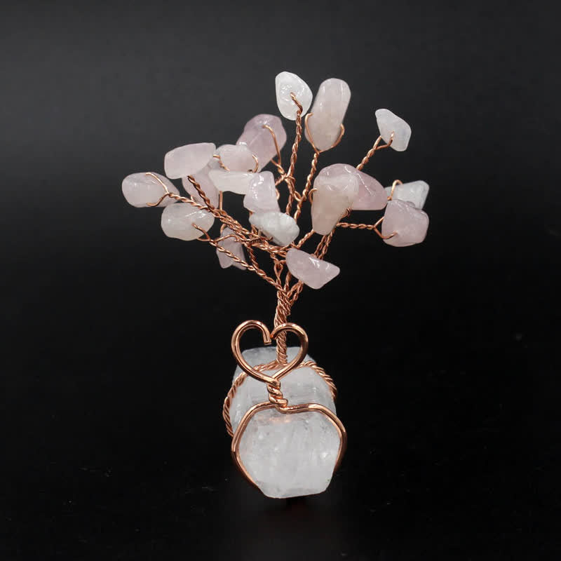 Olivenorma Tree Of Life Healing Crystal Gemstone Decoration