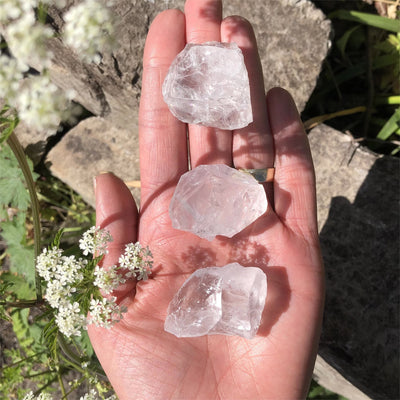 Olivenorma Large Raw Clear Crystal Crystal Natural Stone