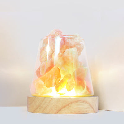 Four Seasons -  Essential Oil Diffuser Crystal Aromatherapy Lamp - Carnelian - Mint - image 10