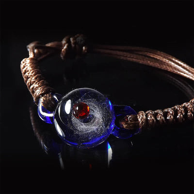 Olivenorma Nebula Starry Universe Creative Glass Bracelet