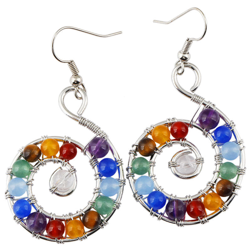 Chakra Orgone Earrings