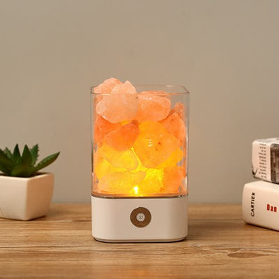 Olivenorma Natural Himalayan Pink Salt Atmosphere Lamp