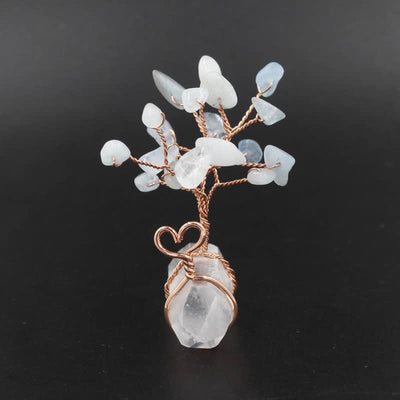 Olivenorma Tree Of Life Healing Crystal Gemstone Decoration