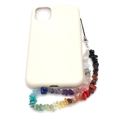 Olivenorma Natural Crystal Bead Protection Phone Strap