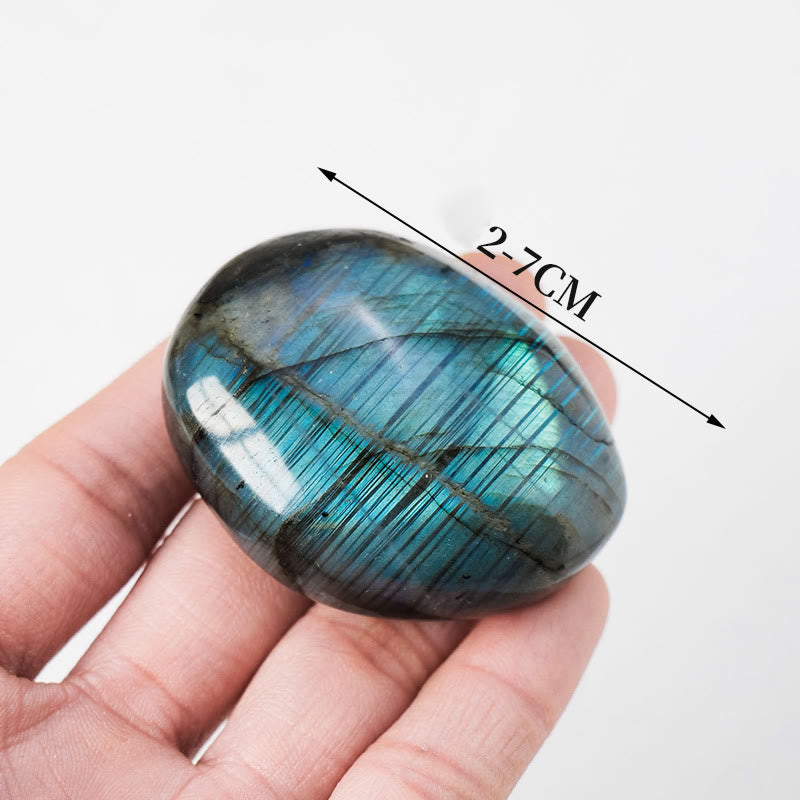 Olivenorma Labradorite Polished Toy Rolling Natural Stone