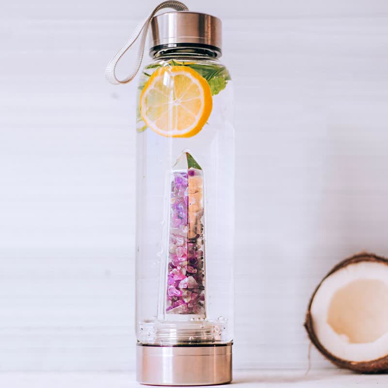 Olivenorma Crystal Elixir Water Bottle