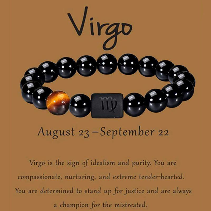 Olivenorma Obsidian Zodiac Lucky Bracelet