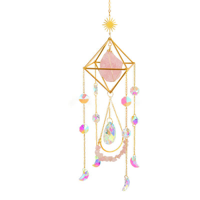 Olivenorma Rainbow Maker Crystal Suncatcher Gemstone Ornament