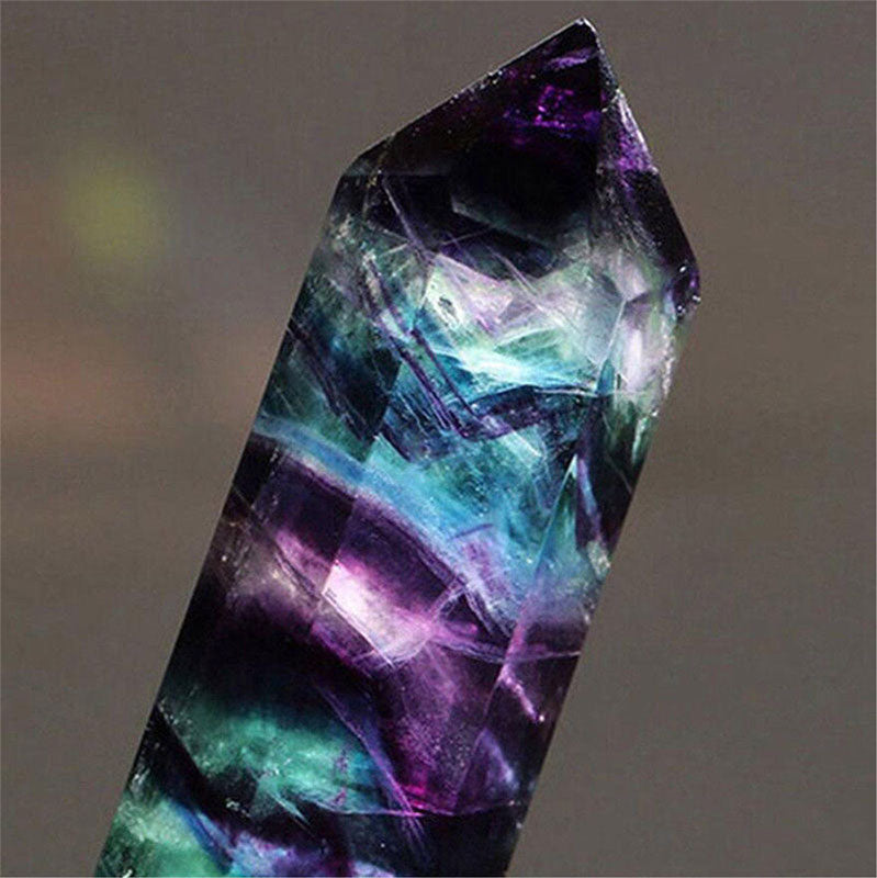 Fluorite Natural Crustal Reki Crystal Wands