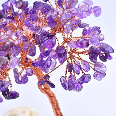 Olivenorma Amethyst Orgone Meditation Feng Shui Tree Of Purification