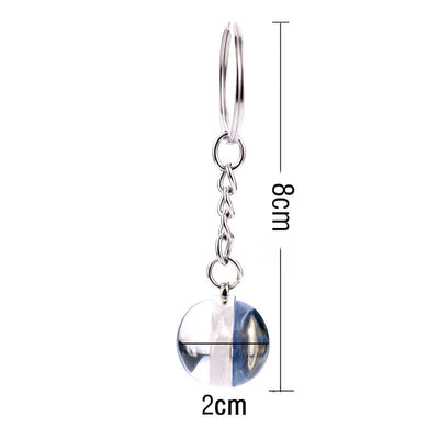 Glass 12 Stars Zodiac Protection Keychain - image 14