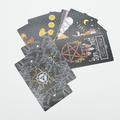 Olivenorma Black Triangle Evil Eye Tarot Deck Cards