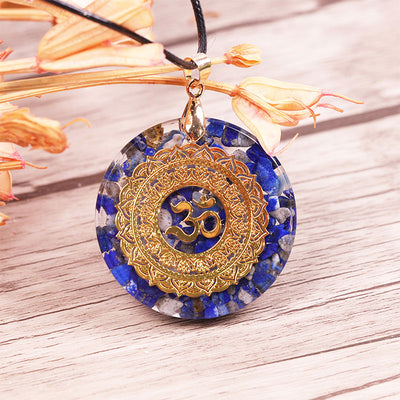 Olivenorma Raise Consciousness - Lapis Lazuli Orgone Energy Necklace