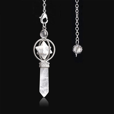 Natural Crystal Stone Pendulum