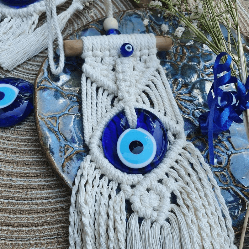 Olivenorma Evil Eye Wall Hanging Handmade Decoration Ornament