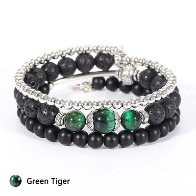 Natural Crystal Protection Stone Bracelet