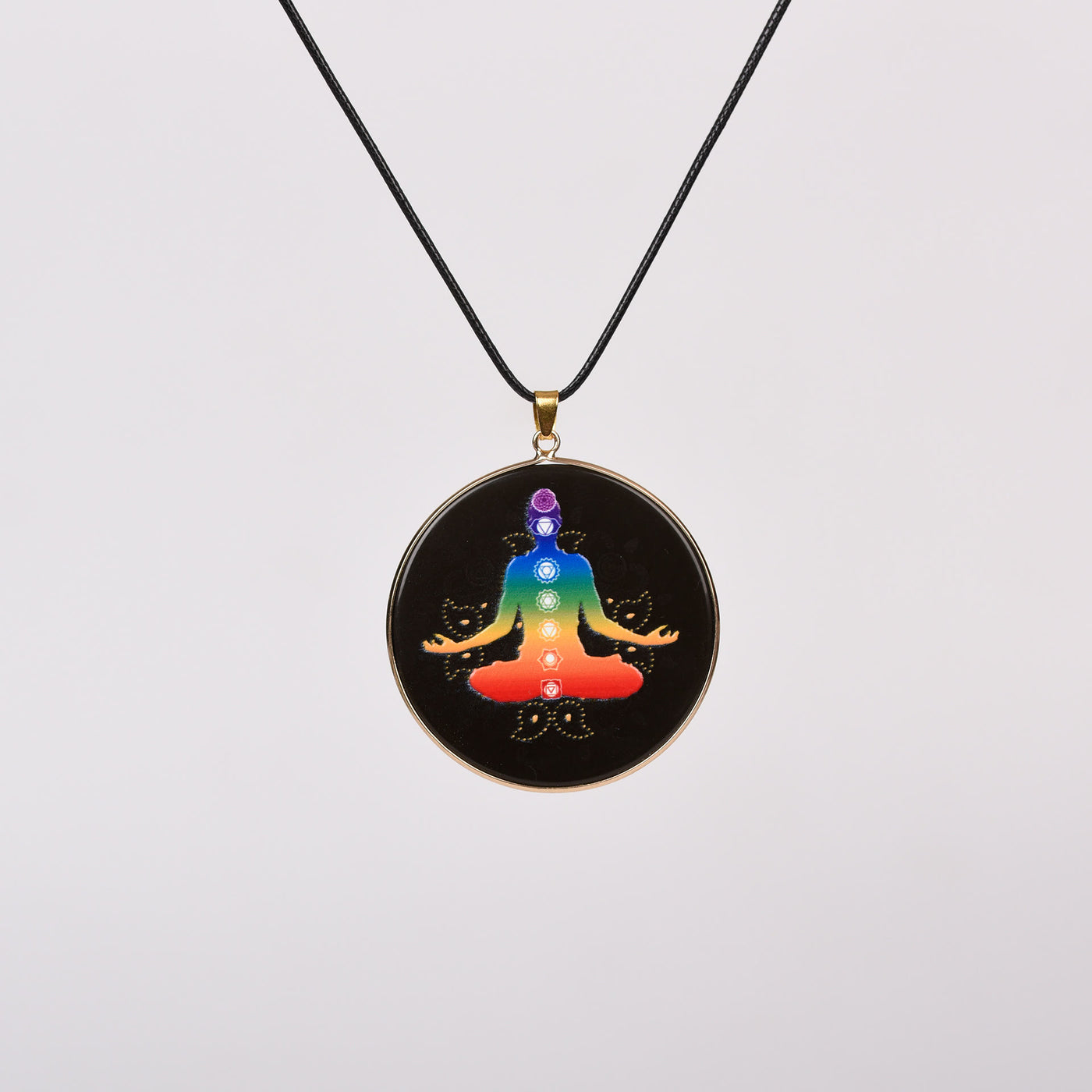 Olivenorma Crystal Hamsa Chakra Tree Of Life Necklace