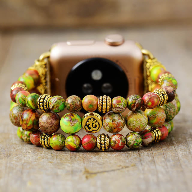 Olivenorma Colored Emperor Stone Watch Straps Bracelet