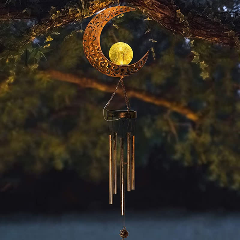 Olivenorma Solar Moon or Sun Wind Chime Ornaments