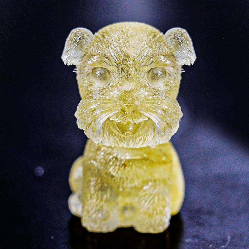 Olivenorma Natural Stone Puppy Decoration