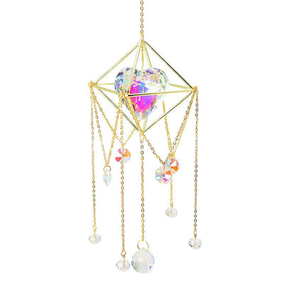 Olivenorma Room Decor Crystal Suncatcher Wind Chime