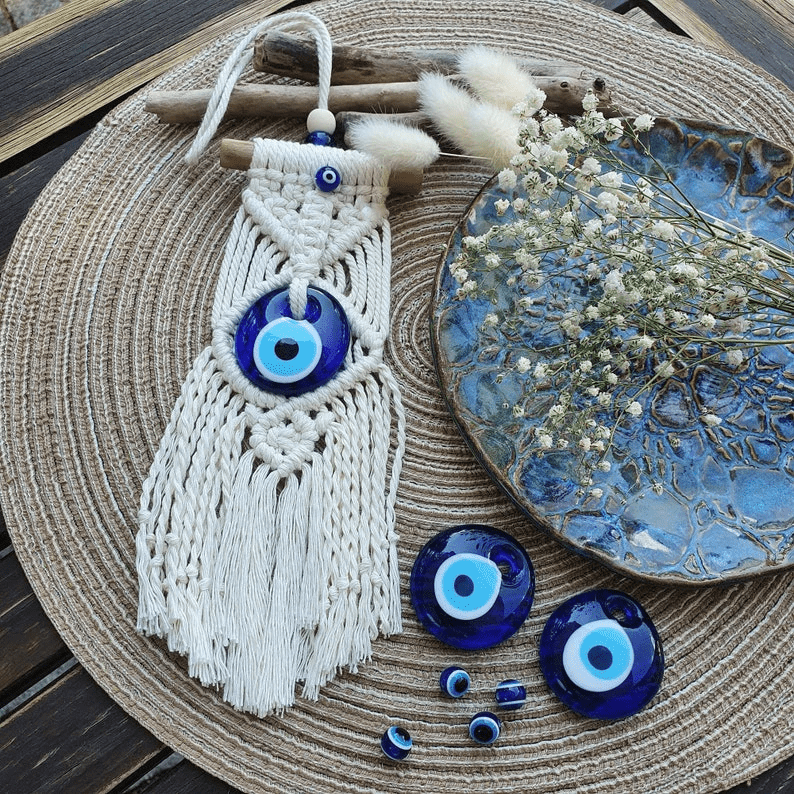 Olivenorma Evil Eye Wall Hanging Handmade Decoration Ornament